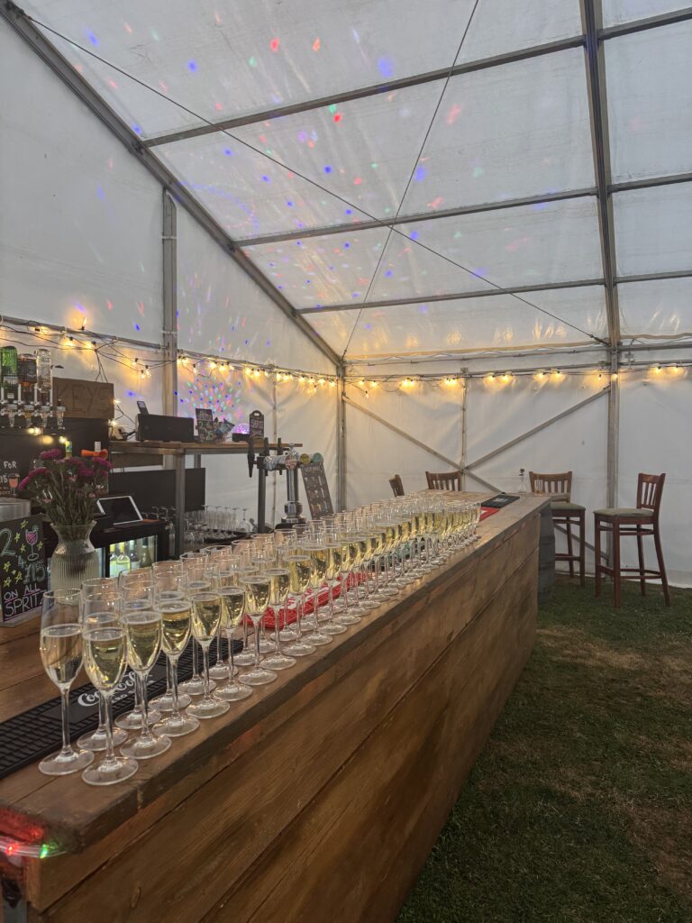 Birthday venue Cambridgeshire - outside venue and bar